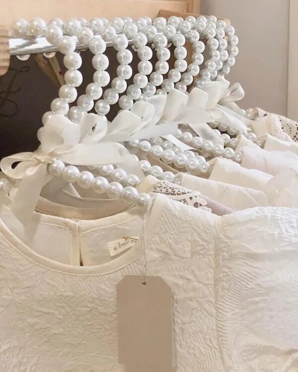 Baby Pearl Handmade Hangers – Pack of 5 Decorative Hangers